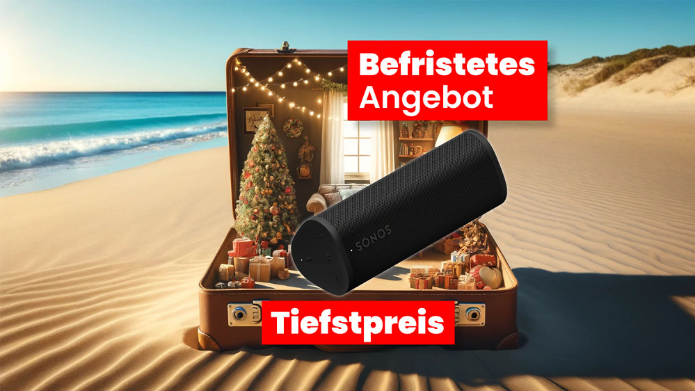Von wegen stille Nacht: Klangstarker, portabler Sonos Roam 2 zum Tiefstpreis 