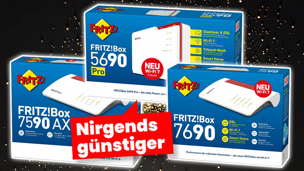 Deal: Bei Fritz!Box 7690, 7590 AX, 5690 Pro & Co. führt Media Markt die Konkurrenz vor