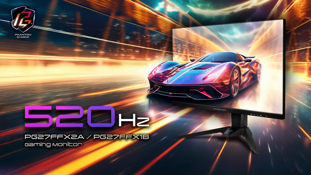 Zweimal IPS mit 520 Hz: Gaming-Neuzugänge von Asrock teilen sich dasselbe Panel