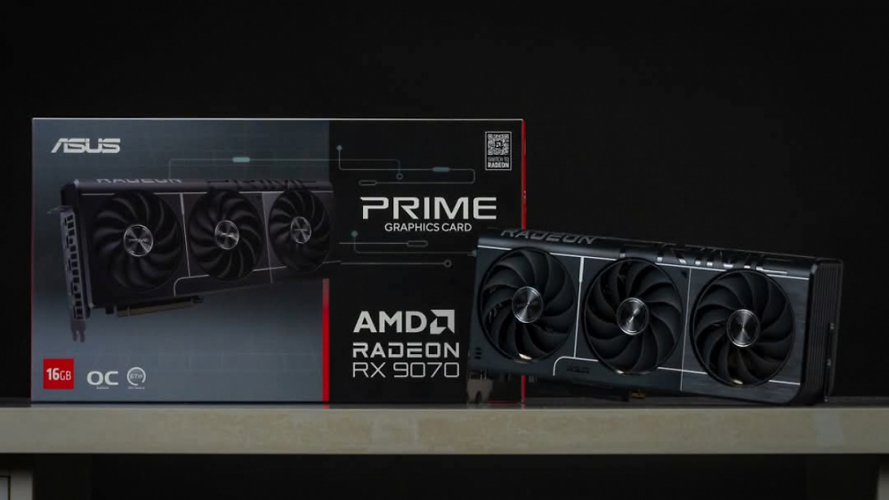 Asus Prime Radeon RX 9070: Unboxing der RDNA-4-Grafikkarte