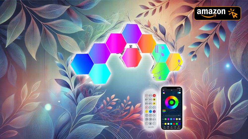 Deal: Diese smarten Wandleuchten sind fast 85 Prozent günstiger als die von Nanoleaf