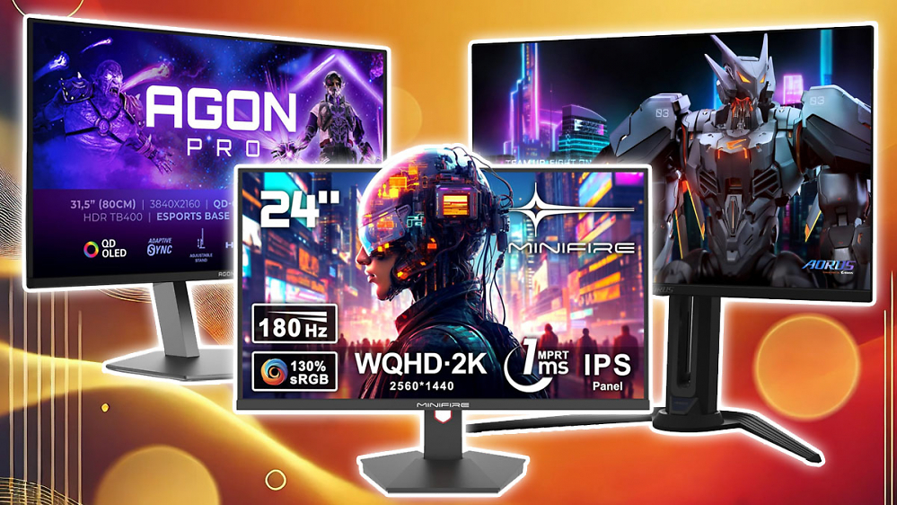 Deal: Preisbrecher mit WQHD + 180 Hz für 136 Euro - Gaming-Monitor-Deals bei Amazon