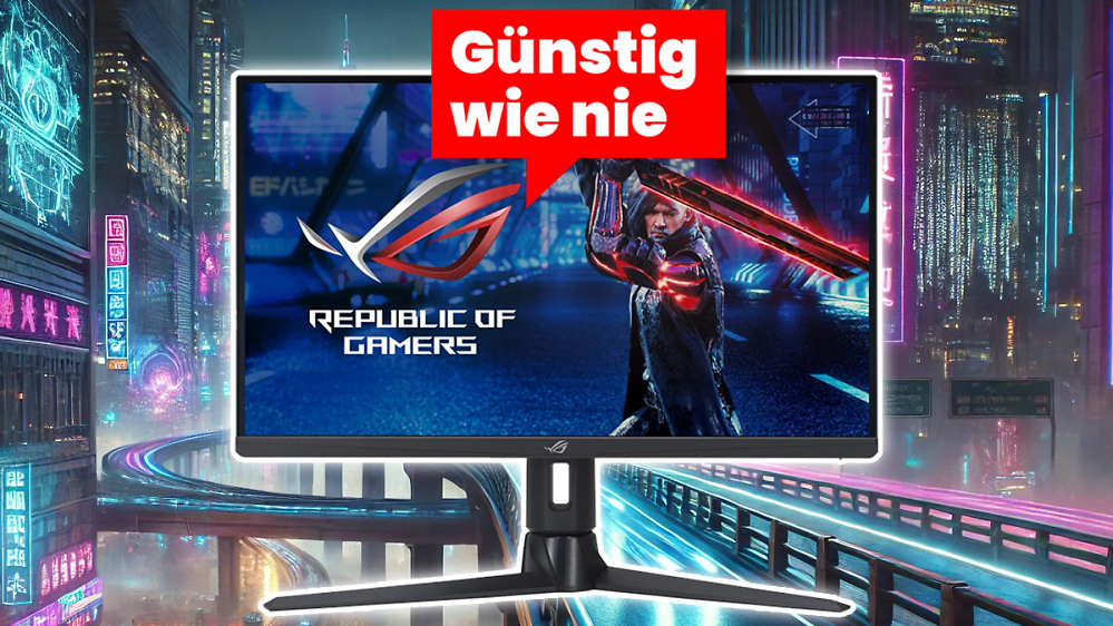 Deal: Preisrutsch bei Asus Gaming-Monitor - 27 Zoll, WQHD und 300 Hz jetzt zum Tiefpreis