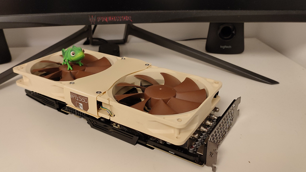 Grafikkarten der Community: Warten auf RTX 5090, Lüfter für 3080 Ti mit Shampoo-Flaschen-Mod