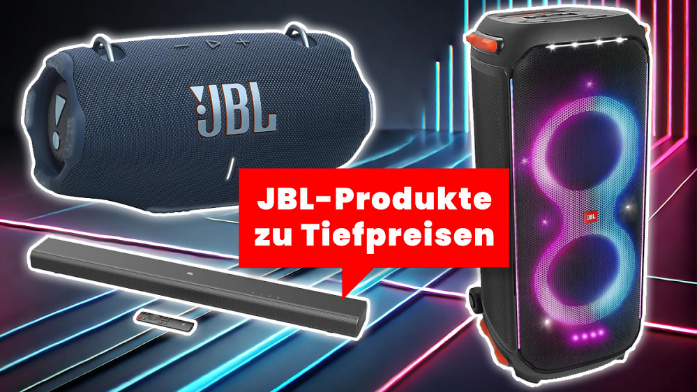 Deal: Soundbar und Bluetooth-Lautsprecher - mehrere Händler verscherbeln jetzt JBL