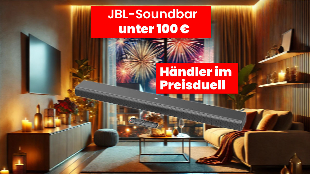 Amazon mit "Aldi-Preis": Dolby-Audio-Soundbar unter 100 Euro