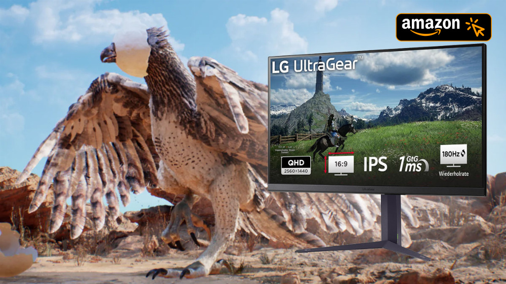 LG Gaming-Monitor 32 Zoll mit 170€ Rabatt bei Amazon und Media Markt