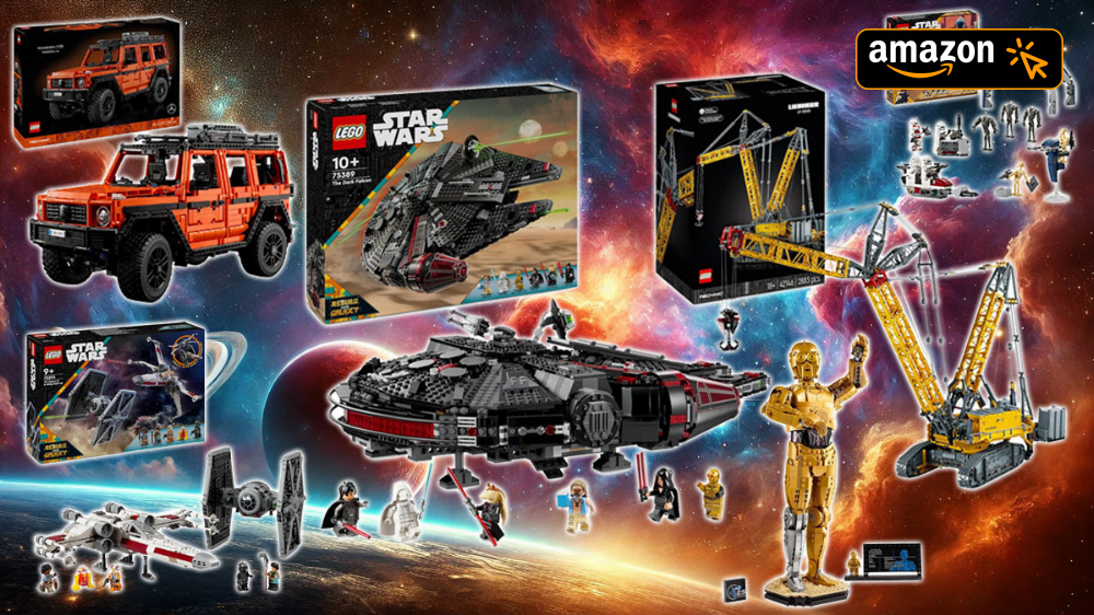 Deals, vom Falken bis Clone Wars: Amazon verpulvert Lego Star Wars kurz unter Vergleichspreis