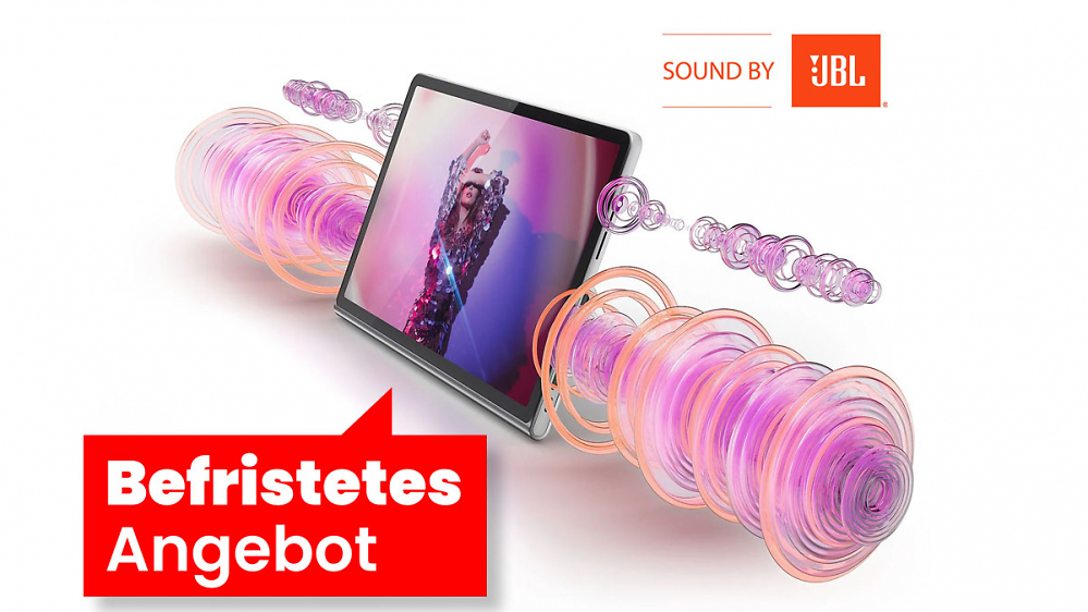 Deal: Tolles Lenovo-Tablet für Netflix & Co.: Klingt spitze dank 8 JBL-Lautsprechern, hat 11,5 Zoll und kostet gerade keine 230€