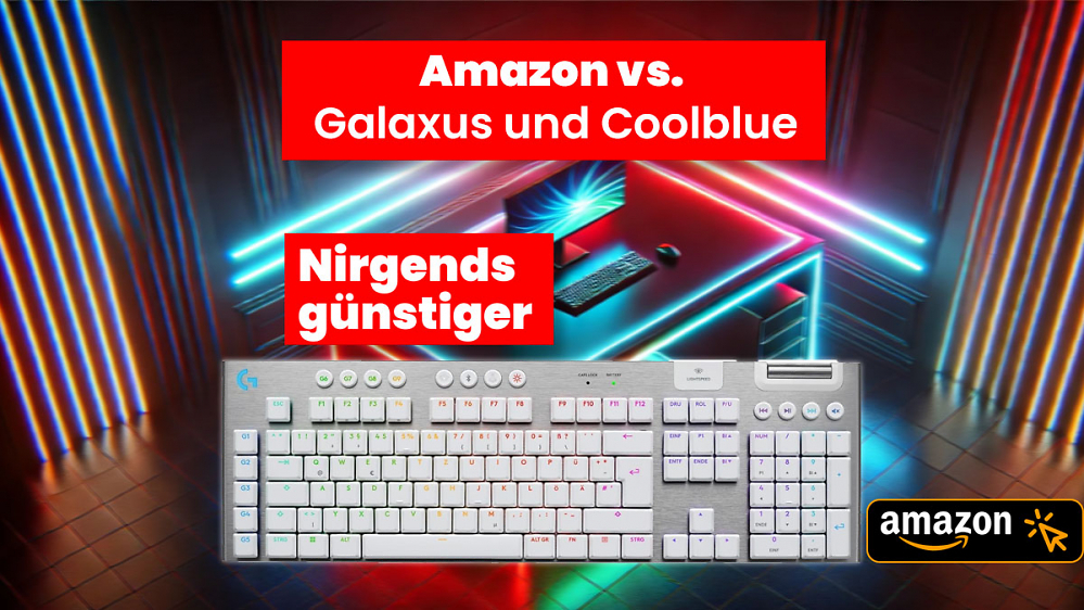 Nicht nur Amazon wirft Gaming-Tastaturen von Logitech und Co. zu Bestpreisen raus 