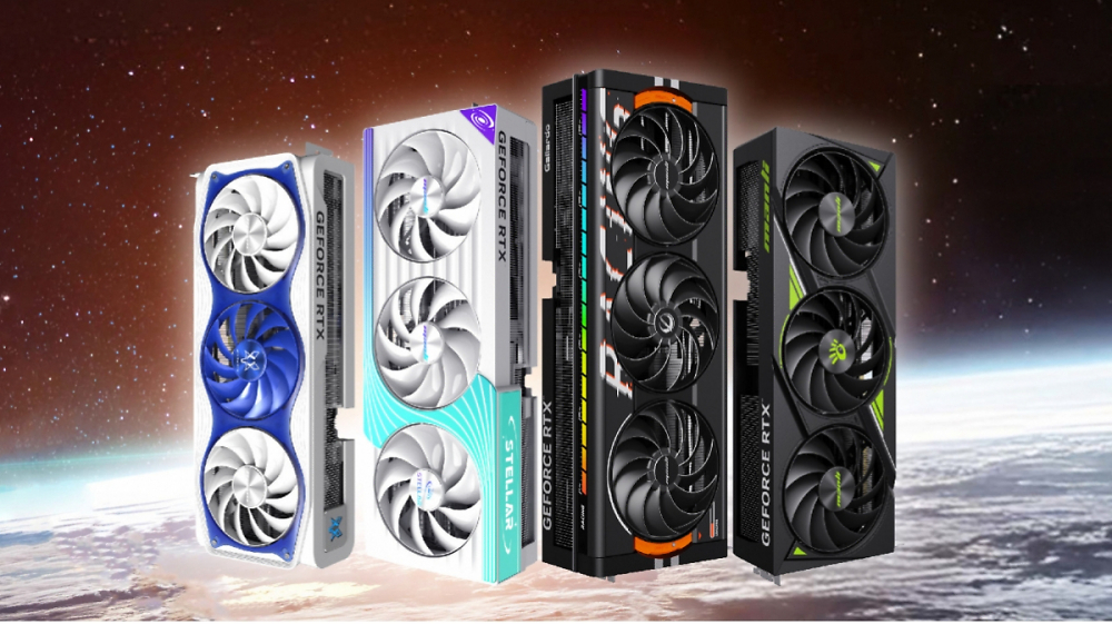 RTX 5090 und Co.: Manli mit ungewöhnlichen Custom-Designs - und Spracherkennung