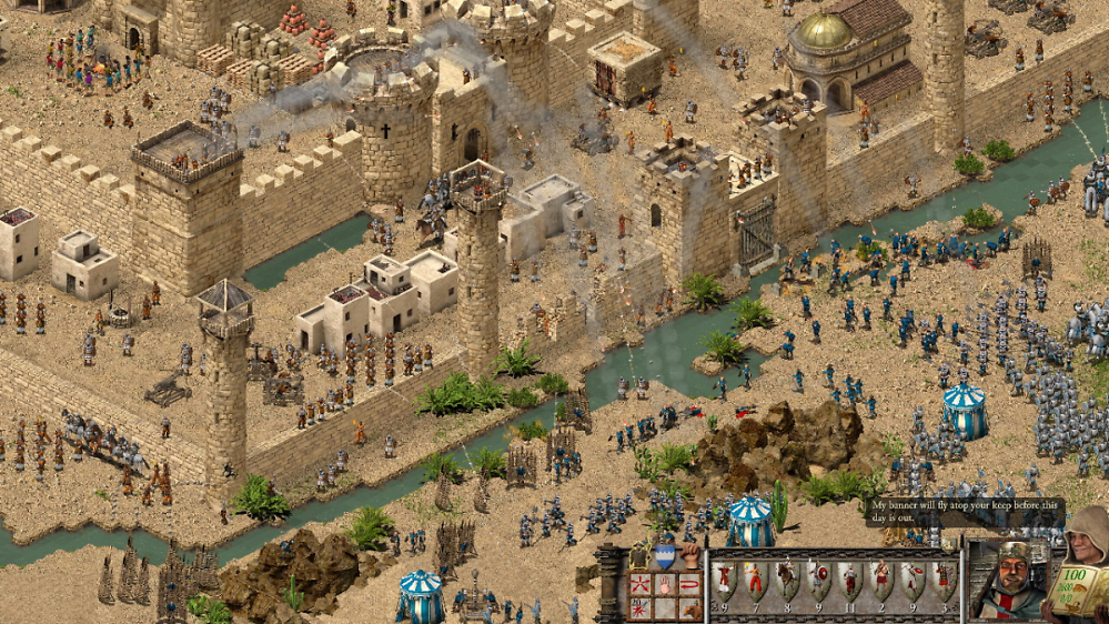 Mittelalter-RTS Stronghold Crusader: Remake mit Steam-Demo