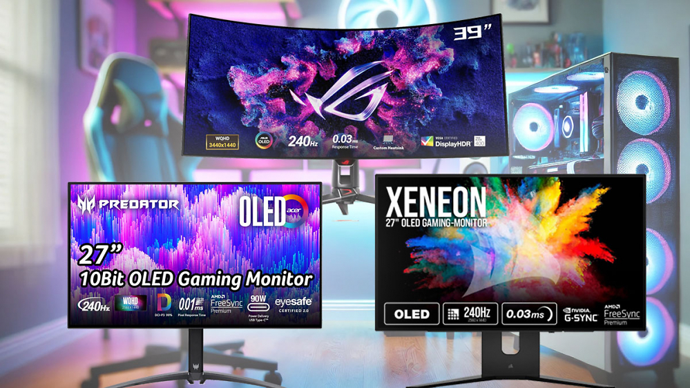 Preisrutsch-Deals: Amazon wirft OLED Gaming-Monitore günstig wie nie raus - Asus, LG, Acer, Corsair