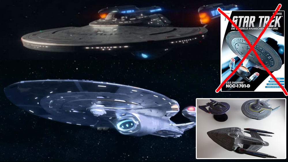 Offizielle Raumschiffsammlung geht weiter: Voyager-A und Enterprise-G erscheinen in Deutschland