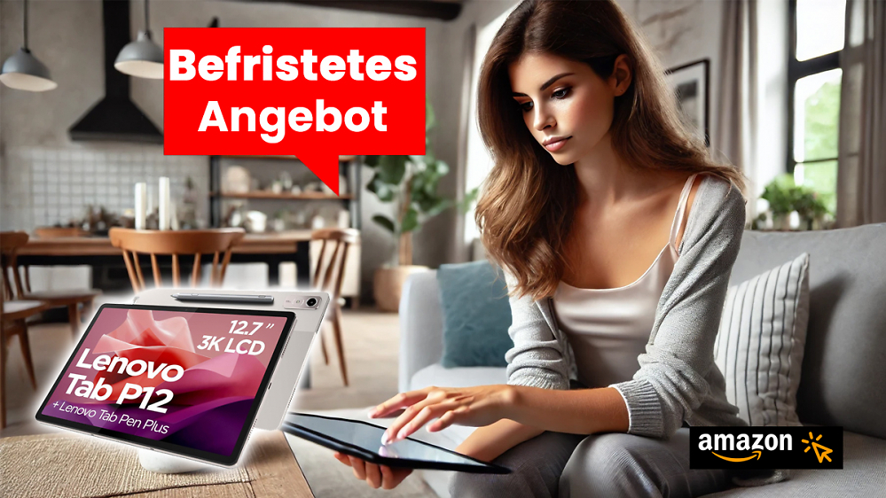 Deal: Lenovo-Tablet mit 3K-Display und Eingabestift bei Amazon für kurze Zeit zum Tiefstpreis verfügbar