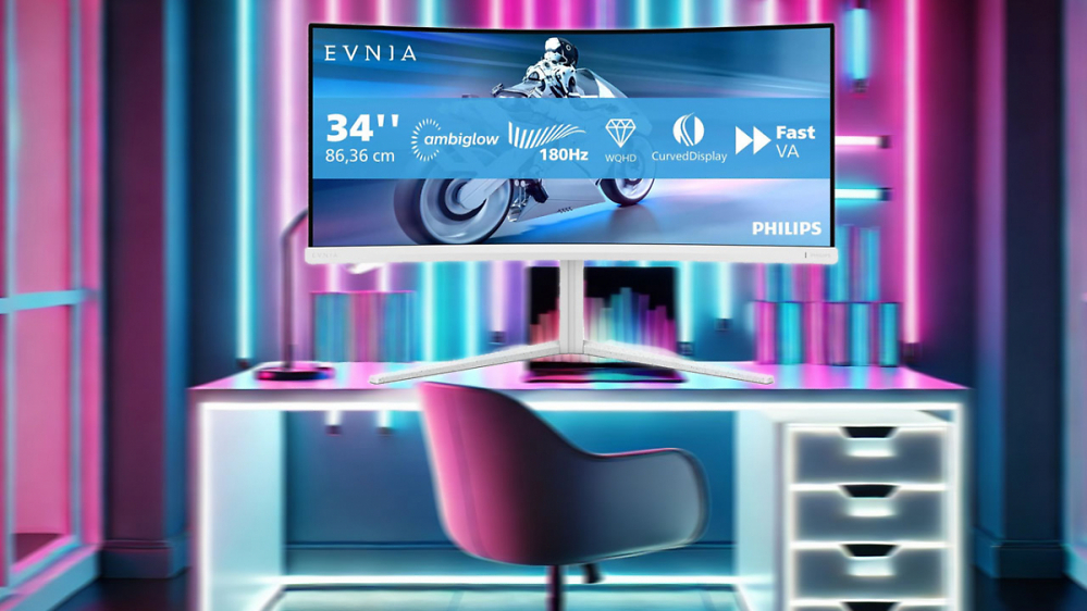 Amazon schaut in die Röhre: Curved Gaming-Monitor mit 180 Hz und Ambilight unter 300 Euro zum Tiefstpreis