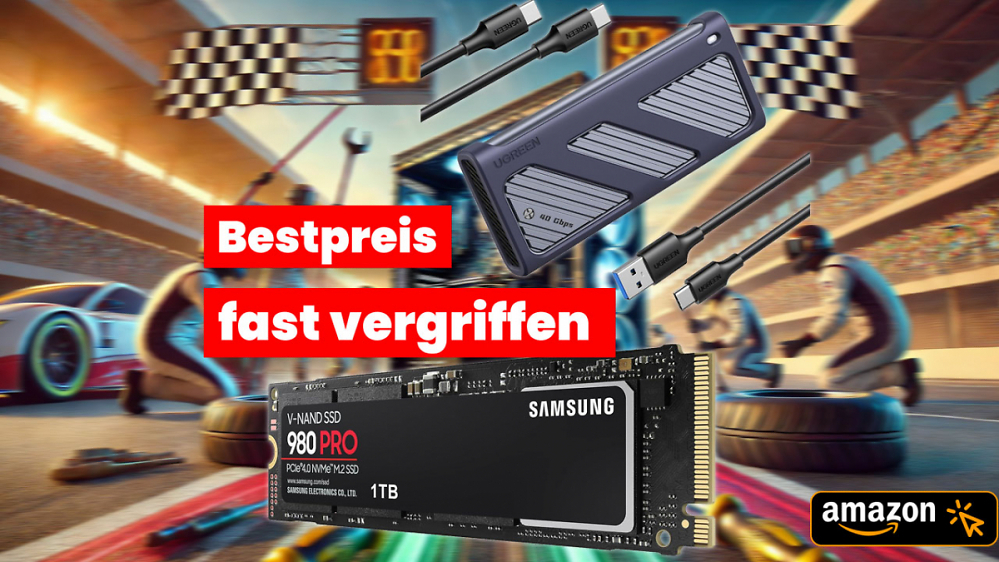 Deal für mehr Speicher: Samsung 980 Pro zum Bestpreis bei Amazon (Update)