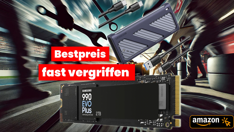 SSD: Amazon mit Bestpreis für die besondere SSD Samsung 990 Evo Plus