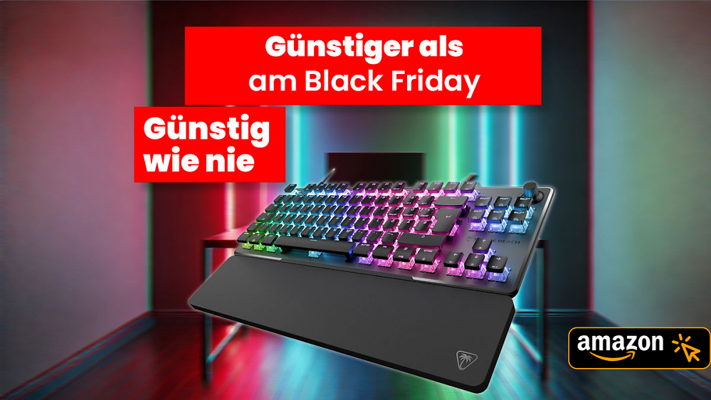 Deal zu Gaming-Tastatur: Preisfehler bei Amazon? Turtle Beach günstiger als am Black Friday 