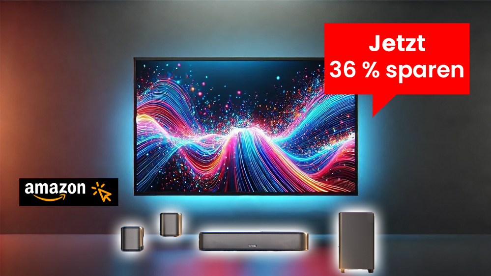 Jetzt zum Spottpreis zuschlagen: Soundbar mit Surround-System fällt bei Amazon auf unter 100 Euro