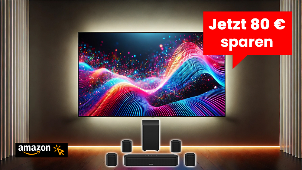 Deal: 7.1-Kanal-Soundsystem bei Amazon dank 36 Prozent Rabatt zum Sparpreis im Angebot