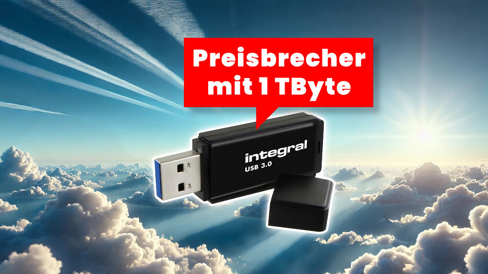 Deal: Achtung, Geheimtipp! Günstigster USB-Stick mit 1 TB auf dem Markt fliegt unter Radar