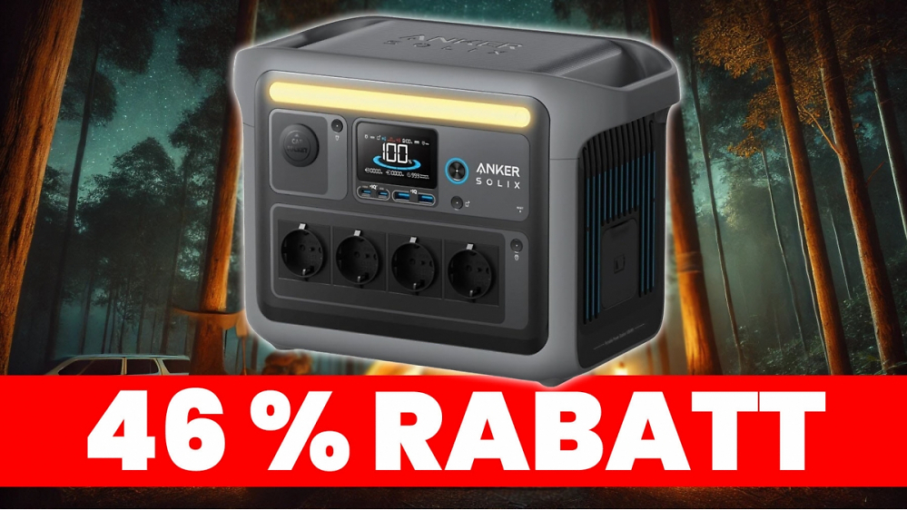 Deal: So günstig wird es selten: 550 € Rabatt auf Anker Powerstation - Stromversorgung im Notfall
