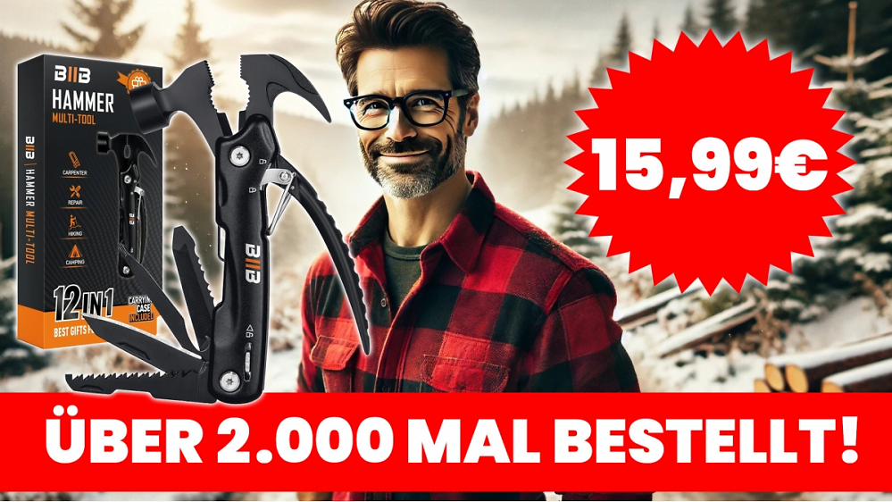 Kein Scherz: Amazon haut Leatherman-Klon für 15,99 € raus - beliebtes Multitool tausendfach bestellt