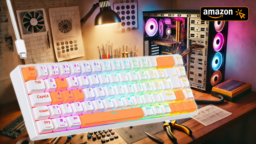 Deal kompakt: Mechanische Gaming-Tastatur für unter 27 Euro bietet wechselbare Schalter