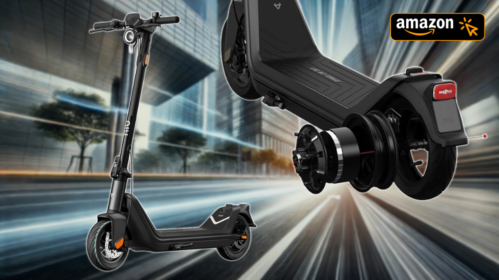 Kein Scherz, fast 400 € Rabatt: Amazon verramscht NIU E-Scooter mit 50km Reichweite, 120kg Belastung, klappbar