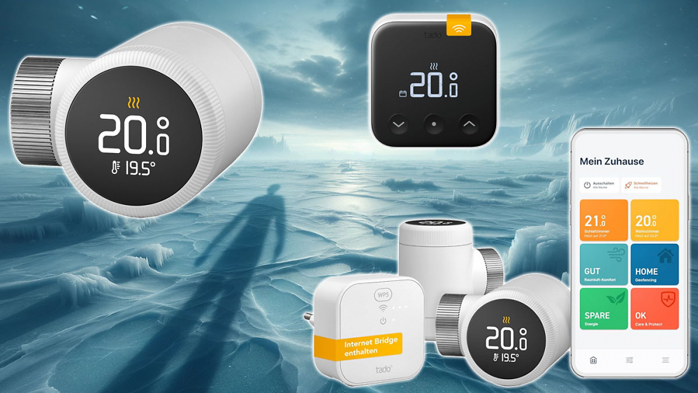 Deal, im Frostschatten von AVM: 3 Shops halbieren Preis beim Testsieger Thermostat tado° X