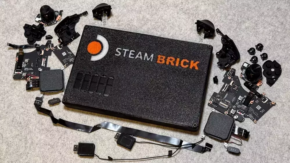 Steam Brick: Modder baut "sinnloses" Steam Deck ohne Display