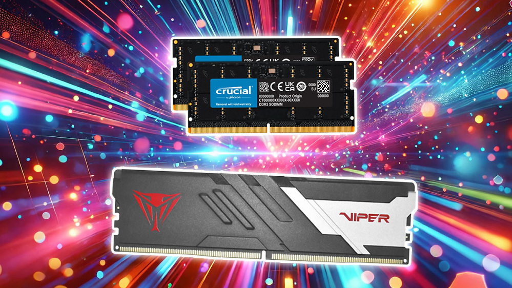 Deal: DDR5-RAM wird günstiger - 32-GiB-Kits von Crucial und Patriot unter 75 Euro