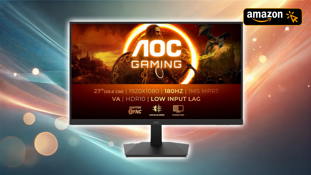 Ernsthaft, Amazon? Gaming-Monitor mit 27 Zoll, 180 Hz, 1 ms und HDR 10 auf Sparpreis reduziert