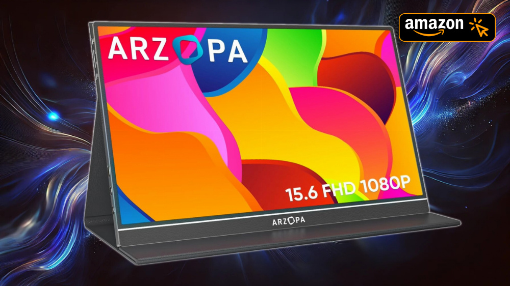 Nur kurz zum Bestpreis! Keine 90 Euro für tragbaren Monitor mit USB-C für Laptop und Konsole (Deal)