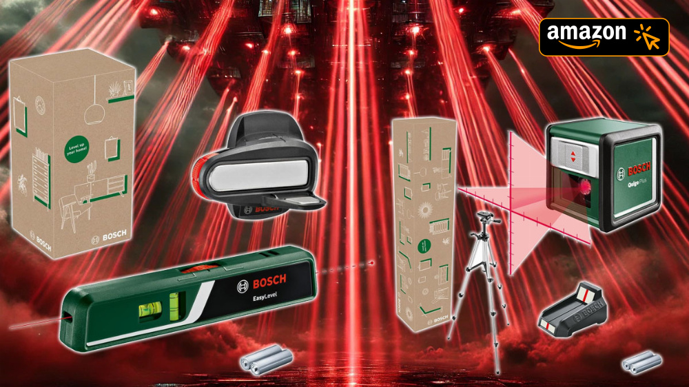 Amazon zerlasert das Preisschild: Bosch Laser Wasserwaage rutscht kurz auf 25 Euro