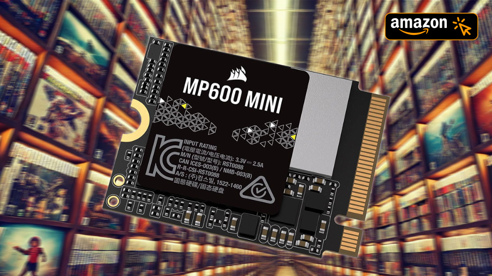 Deal: Amazon schmeißt Corsair-Mini-SSD für Steam Deck und Co. zum Tiefstpreis raus 