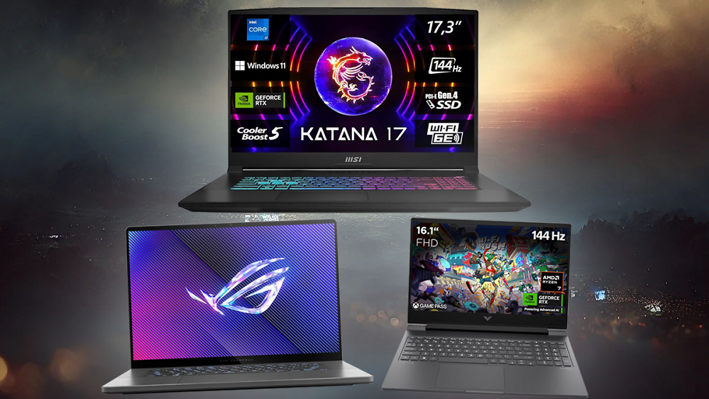 Deal: Amazon verbilligt Gaming-Laptops mit RTX 4060/4070 von MSI, HP, Asus & Co. - Lager leeren sich