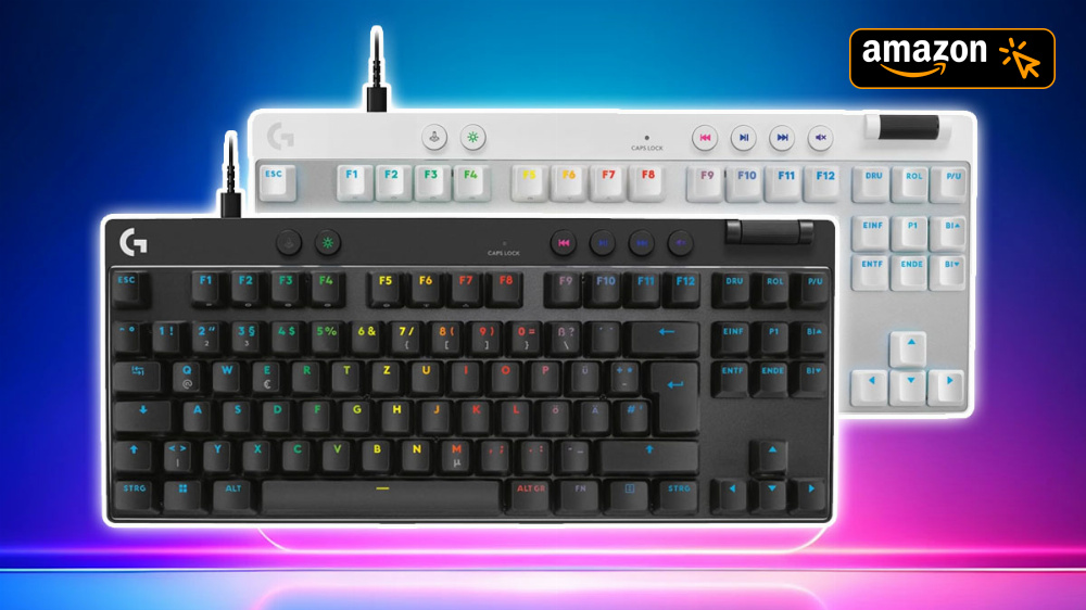 Deal: Gaming-Tastatur Logitech Pro X TKL Rapid mit analogen Schaltern günstig wie nie