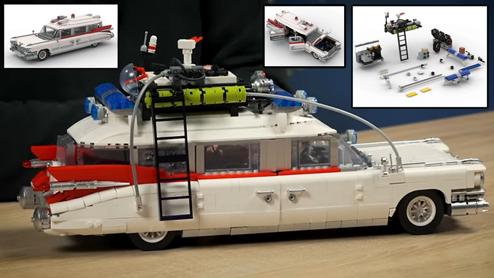 Kein ECTO-1, Ghostbusters oder Lego: Bluebrixx bringt 1959er Krankenwagen mit 84er Upgrade