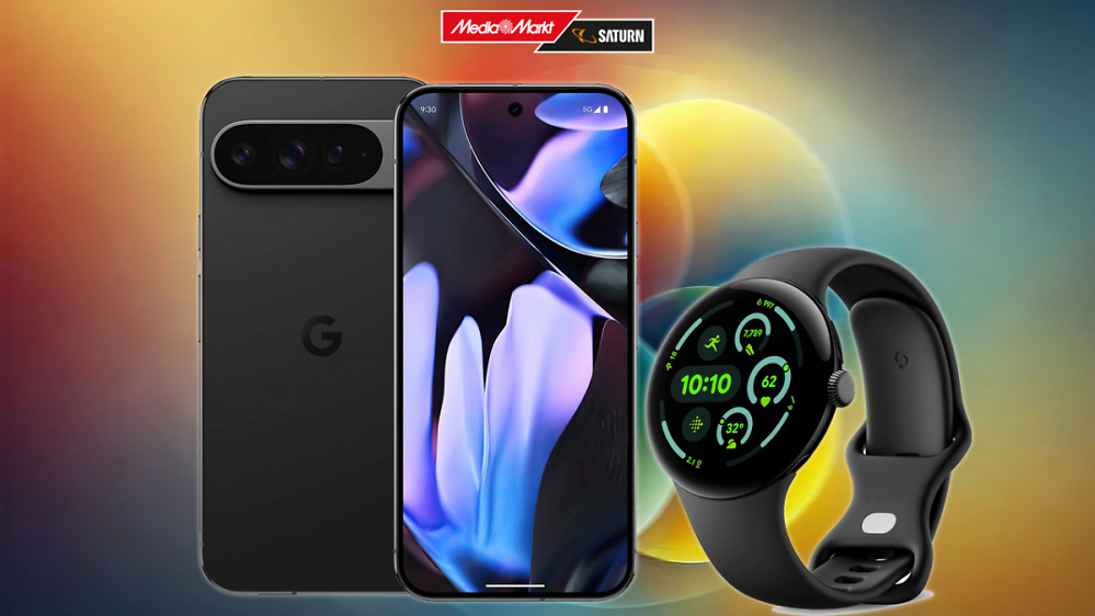 Google Days bei MediaMarkt: Bis zu 41 Prozent auf Google Pixel und Fitbit sparen