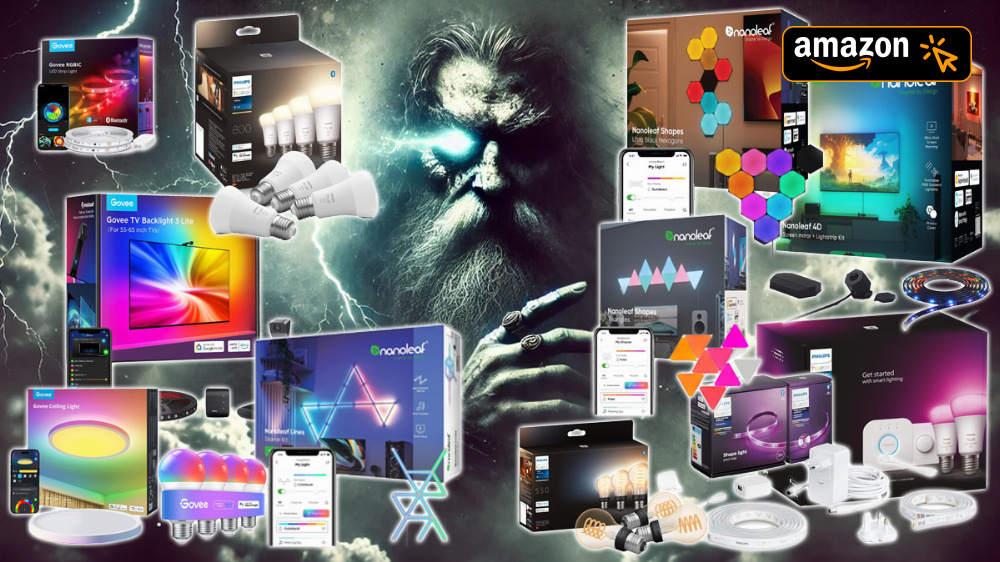 Gilt nur kurz: Amazon donnert Nanoleaf, Philips Hue & Govee bis 50 % günstiger raus (Deal)