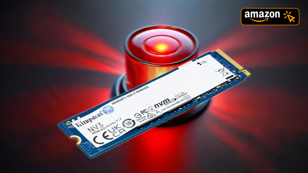 Tiefstpreis-Alarm bei Amazon: PCI-Express-4.0-SSD von Kingston kostet keine 50 Euro 