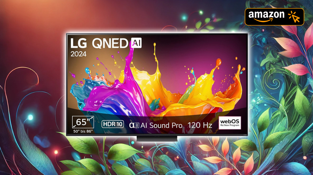 Kein Scherz: Bei Amazon gibt es diesen 65-Zoll-Smart-TV von LG mit 42 Prozent Rabatt