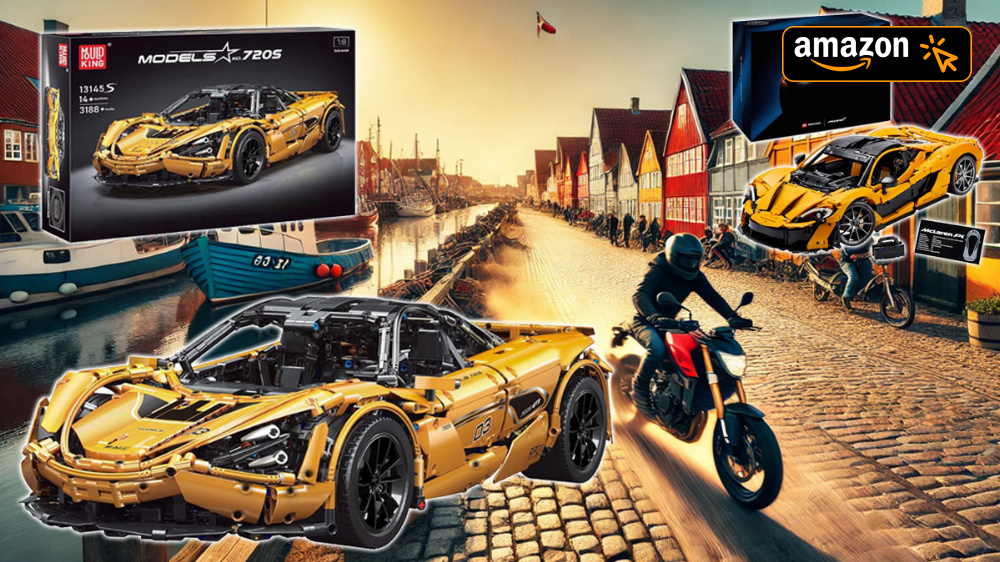Auch der Sale rettet die Dänen nicht: Lego McLaren P1 mehr als doppelt so teuer wie Mould-King-Alternative