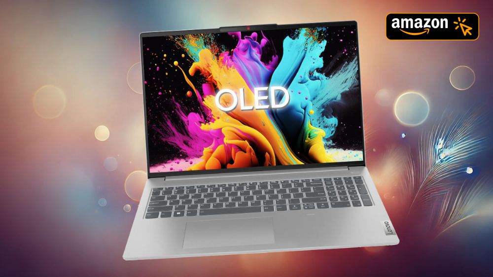 Bei Amazon im Preisrutsch: Lenovo Windows-11-Laptop mit OLED-Display und 16 GB RAM kostet nur 629€