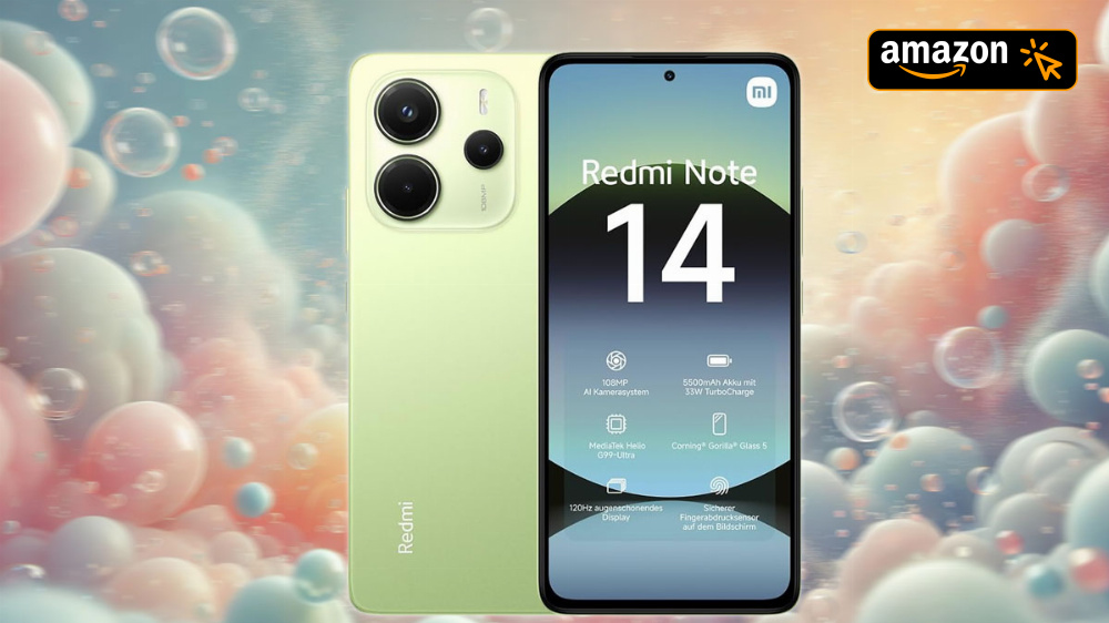 Xiaomi Redmi Note 14 im Bestpreis-Duell: 120 Hz OLED-Display, Turbocharge und 108-MP-Kamera 