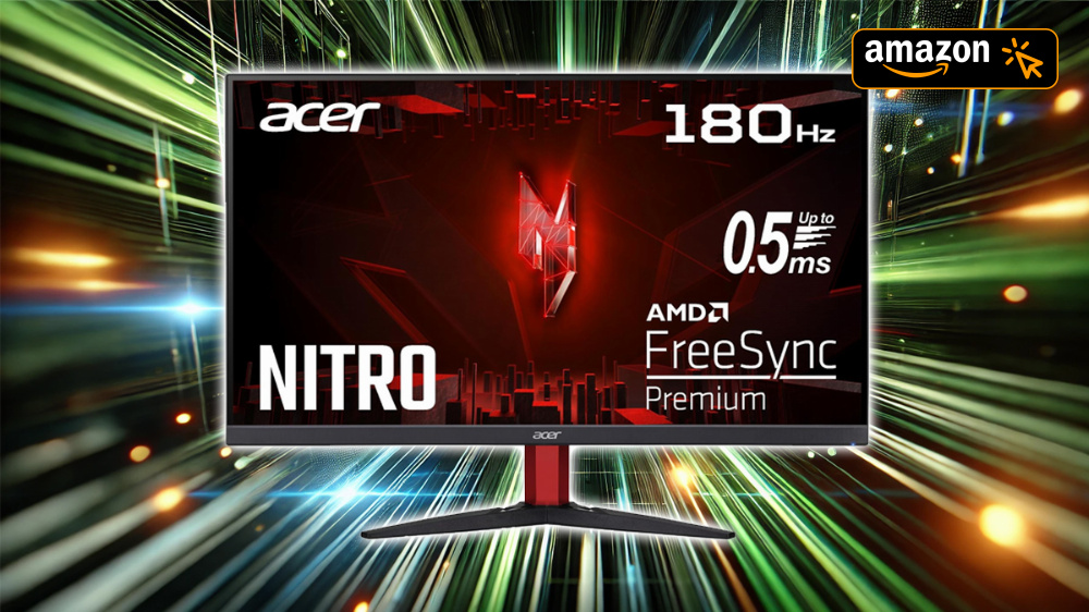 Set-up zum Budgetpreis aufbessern: Gaming-Monitor von Acer mit 27 Zoll, 180 Hz und 0,5 ms mit sattem Rabatt im Angebot