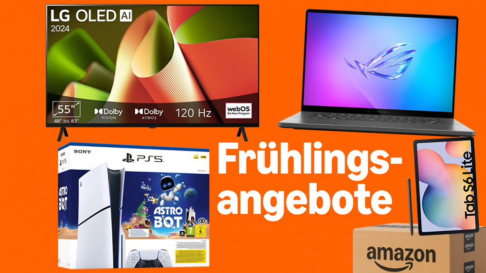 Frühlingsdeals jetzt bei Media Markt und Amazon - große Rabatt-Aktionen nicht verpassen