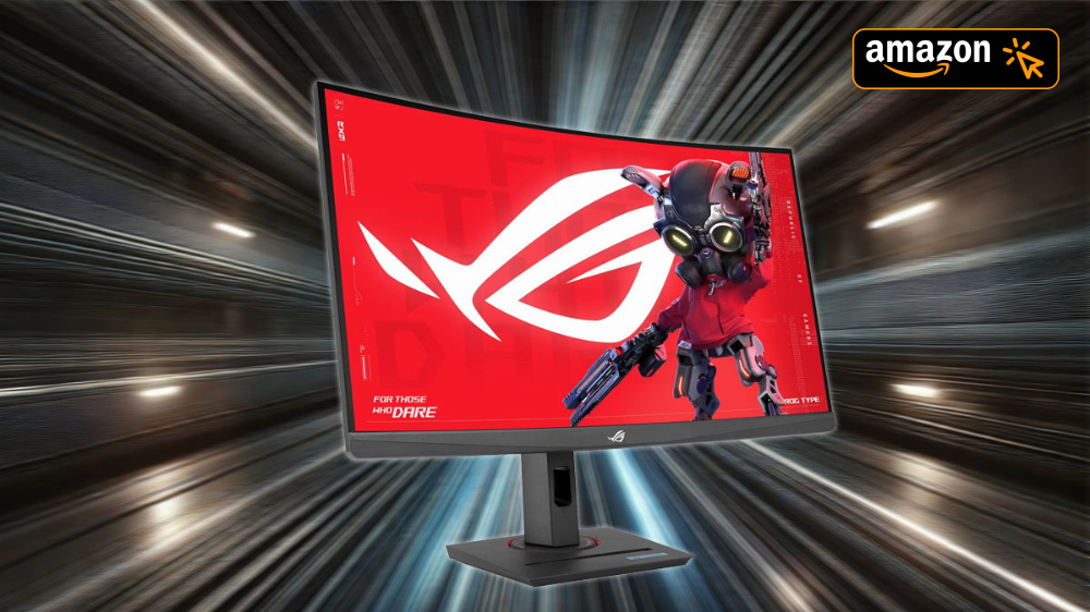 Amazon mit Tiefstpreis: Gaming-Monitor von Asus mit 180 Hz, QWHD und Curved 